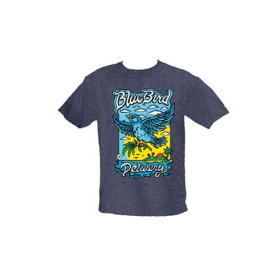Blue Bird T-shirt - Blue