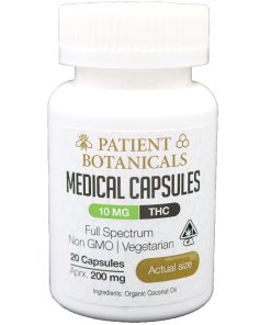 Patient Botanicals - 10MG Capsules (THC)