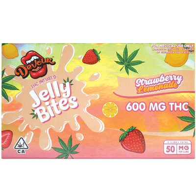 Devour - Strawberry Lemonade Jelly Bites (600mg.)