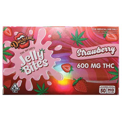 Devour - Strawberry Jelly Bites (600mg.)
