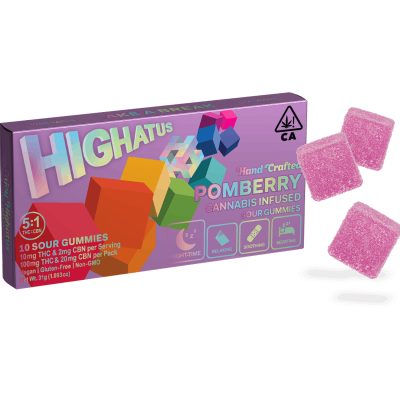 Highatus - PomBerry Sour Gummy 10pk CBN