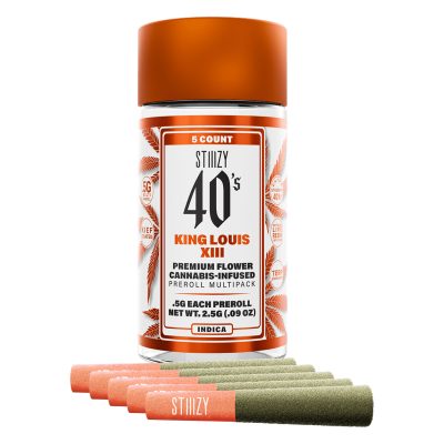 STIIIZY 40's - (King Louis XIII)