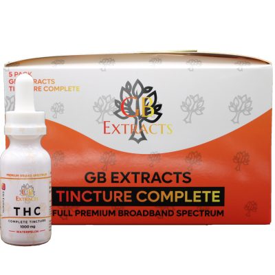 GB Extracts Full Spectrum THC Tincture - (Watermelon 1,000mg.) - Image 3