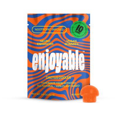Enjoyable – Neuro Enhancer Cactus Cooler Vegan Gummies