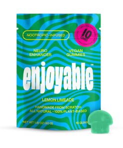 Enjoyable – Neuro Enhancer Lemon Limeade Vegan Gummies
