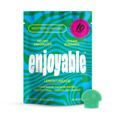 Enjoyable – Neuro Enhancer Lemon Limeade Vegan Gummies