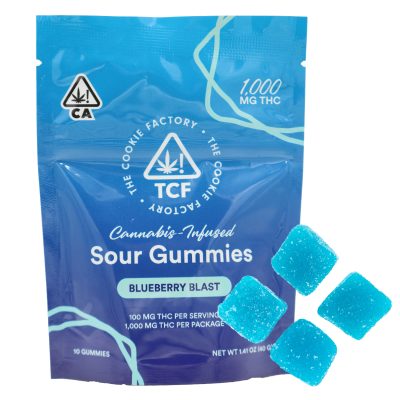The Cookie Factory - Blueberry Blast (1000mg.)