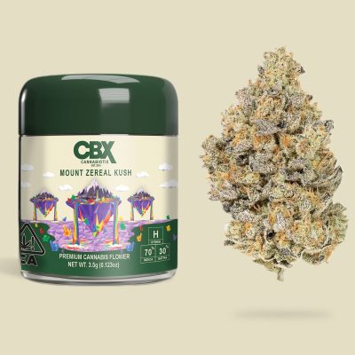 Alternative view of Cannabiotix - Mount Zereal Kush Premium Flower 3.5G