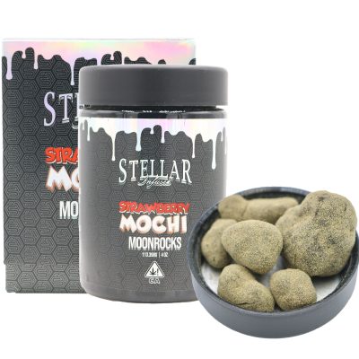 Stellar Infused - Strawberry Mochi Moonrocks