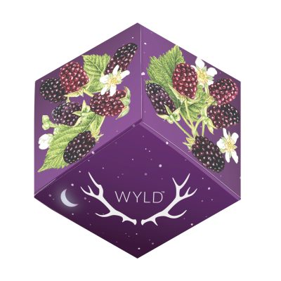 WYLD - Boysenberry 1:1:1 CBD:CBN + Indica Enhanced Gummies - Image 3