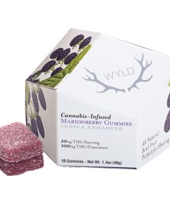 WYLD - Marionberry Indica Enhanced Gummies 100mg