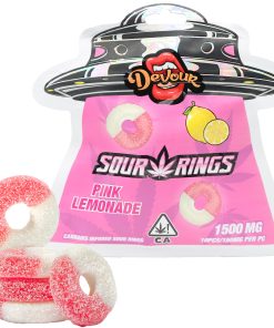 Devour - Pink Lemonade Sour Rings (1500mg.)
