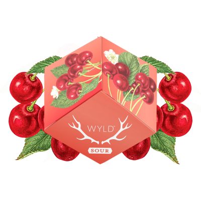 Alternative view of WYLD - Sour Cherry Indica Enhanced Gummies | 100mg