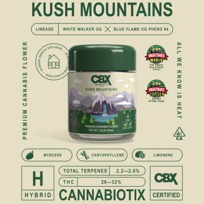 Cannabiotix – Kush Mountains Premium Flower 3.5G - Image 4