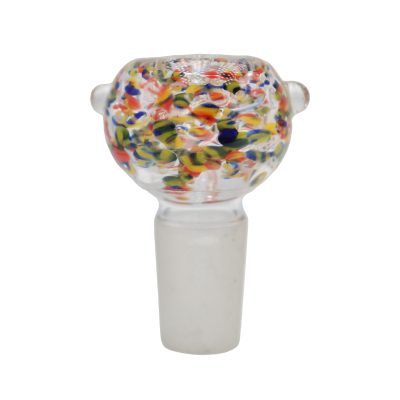 Glass Multicolor Confetti Bubble Bowl (18mm) - Image 4