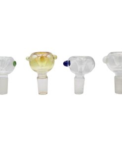 Color Accent Glass Flower Bowl (14mm)
