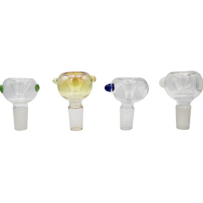 Color Accent Glass Flower Bowl (14mm)