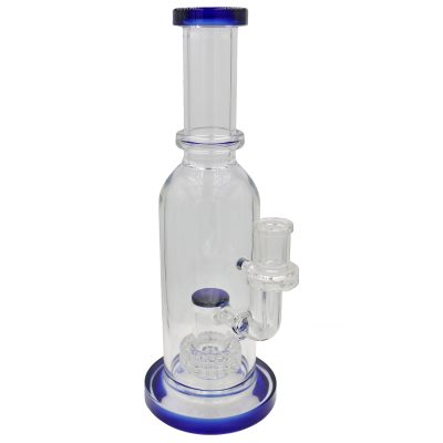 Alternative view of 6.5" Dab Rig with Color Shower-Head Perc