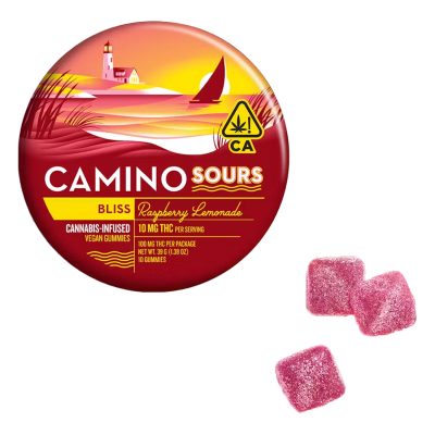 Camino Sours Raspberry Lemonade 'Bliss' Gummies