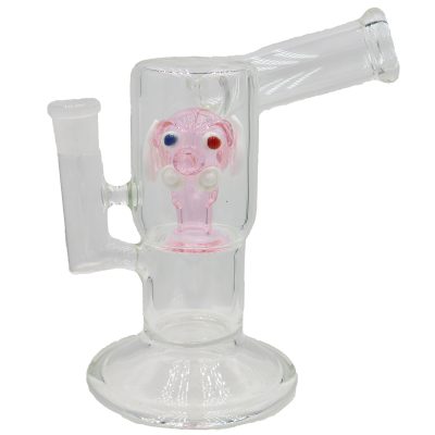 6.5" Glass Dab Rig w/ Animal Percolator