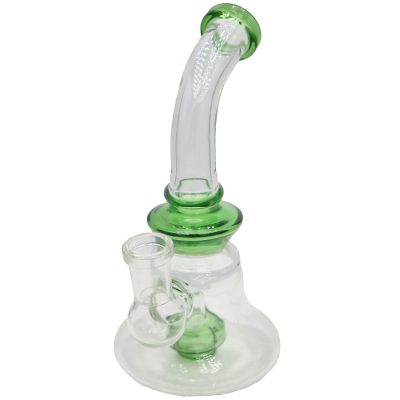 Alternative view of 5" Matrix Perc Dab Rig w/ Green