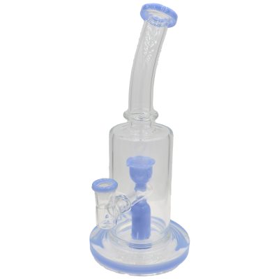 Alternative view of SOS Glass – 10" Dab Rig w/ Blue Bell Perc