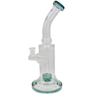 7" Dab Rig w/ Teal Shower-Head Perc