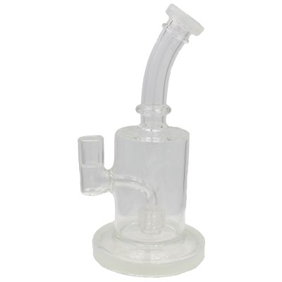 6" Bent Neck Matrix Diffuser Glass Bong