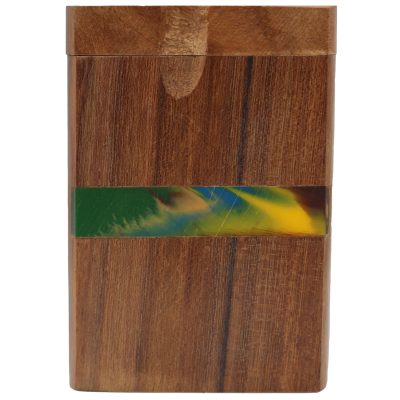 Wooden Dugout Box with Cig - Image 4
