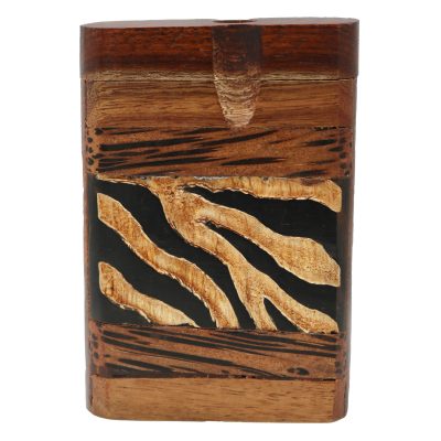 Wooden Dugout Box with Cig - Image 6