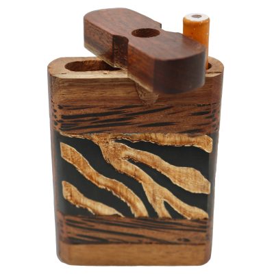 Wooden Dugout Box with Cig - Image 5
