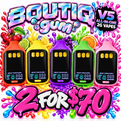 BOUTIQ 2G Vapes - (2 for $70)