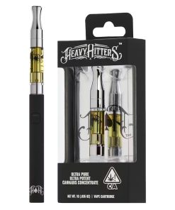 Heavy Hitters: Big Apple | Hybrid – Ultra Extract High Purity Oil – 1G Vape Cartridge