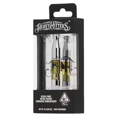Heavy Hitters: Big Apple | Hybrid – Ultra Extract High Purity Oil – 1G Vape Cartridge - Image 3