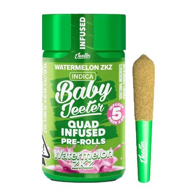 Baby Jeeter – Watermelon ZKZ Rosin Enhanced Diamond Pre-Roll