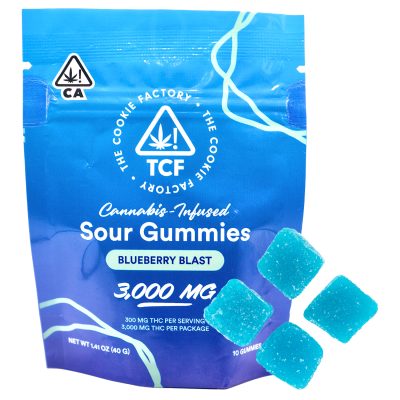 The Cookie Factory - Blueberry Blast (3000mg.)