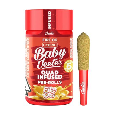 Baby Jeeter – Fire OG Rosin Enhanced Diamond Pre-Roll