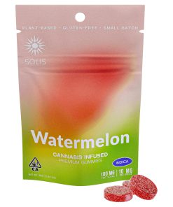Solis - Watermelon | 100mg Gummies | Indica