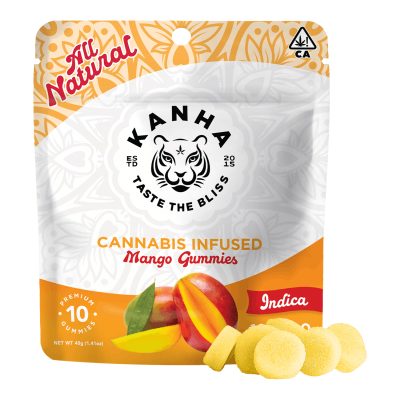 KANHA | Mango | Indica | 100mg THC | 10-pack