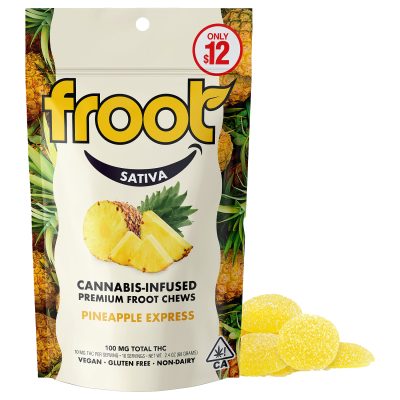Froot - Pineapple Express Gummies (100mg)
