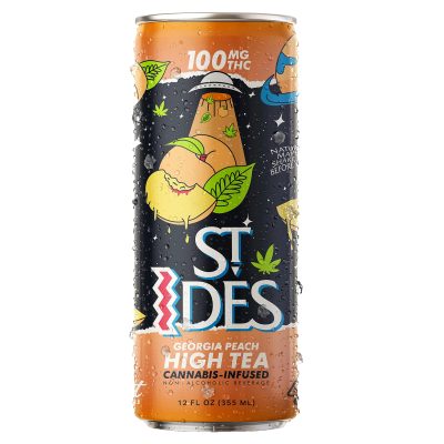St Ides - Georgia Peach 12oz High Tea (100mg)