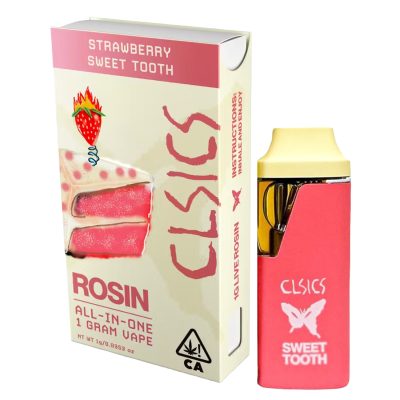 CLSICS Live Rosin All-In-One 1G - Strawberry Sweet Tooth
