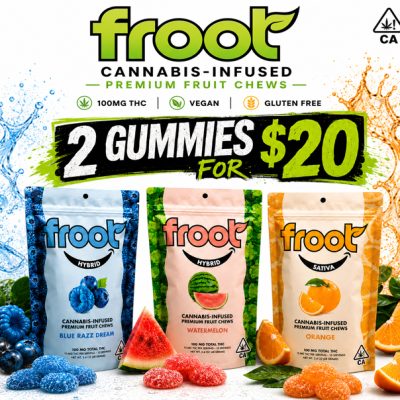 Froot Gummies (100mg.) - 2 for $20