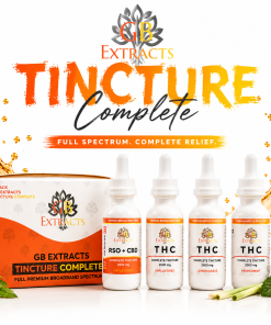 GB Extracts Full Spectrum THC Tincture - (Peppermint 2,000mg.)