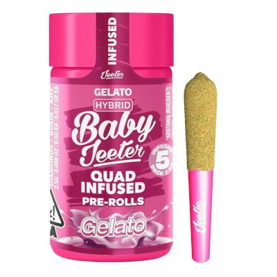 Baby Jeeter – Gelato Rosin Enhanced Diamond Pre-Roll