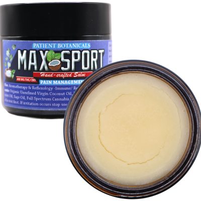 Alternative view of Patient Botanicals - Max Sport Rub, 400mg. (THC/CBD)