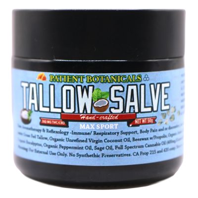 Patient Botanicals - Max Sport Tallow Salve, 360mg. (THC/CBD) - Image 4