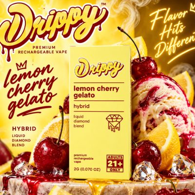 Drippy 2G Liquid Diamonds – Lemon Cherry Gelato (Hybrid)