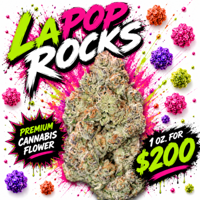 Alternative view of LA Pop Rocks