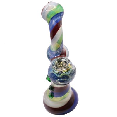 Alternative view of 7" Multi-Color Sherlock Glass Bubbler